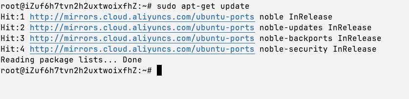 更新软件包索引