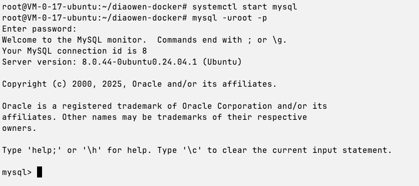mysql-apt-successful